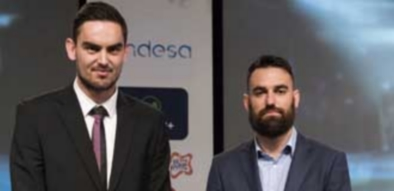 El jugador del FC Barcelona Lassa Tomas Satoransky (I.)