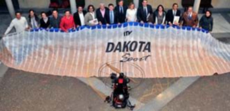 Marugán acogerá los campeonatos del mundo de paramotor y ultraligero 1 Un momento de la presentación del campeonato de Paramotor./ KAMARERO
