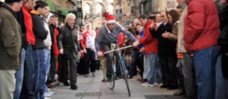 El campeón de la esta edición de la Carrera del Pavo 2009