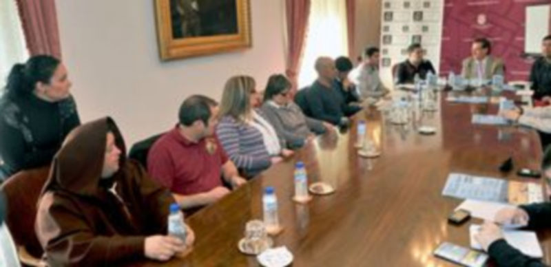 Instante de la presentación de ayer del Circuito de Carreras Pedestres