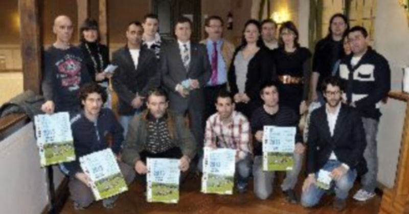 Los organizadores de las diferentes pruebas que componen el IX Circuito de Carreras Pedestres. / Juan Martín