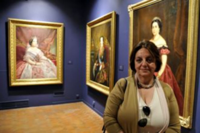 La comisaria de la muestra