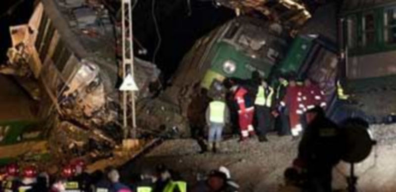 Accidente ferroviario en Polonia./EUROPA PRESS