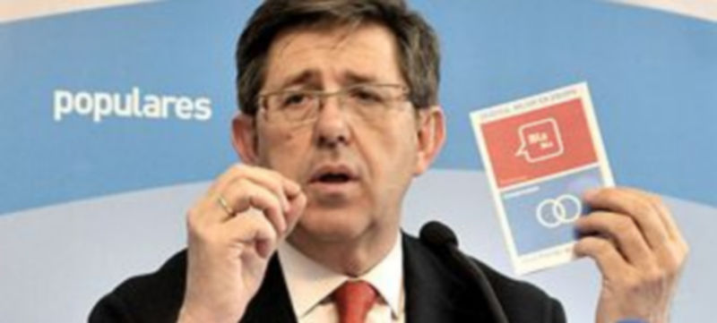 Jesús Postigo presentó su programa en materia de infraestructuras./ A. BENAVENTE