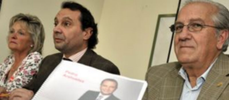 Pedro Arahuetes ha presentado sus propuestas en materia de movilidad./ ALBERTO BENAVENTE