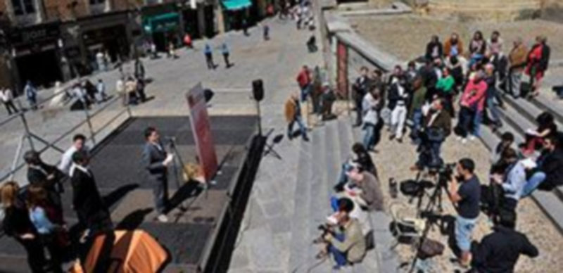 Un momento de la presentación