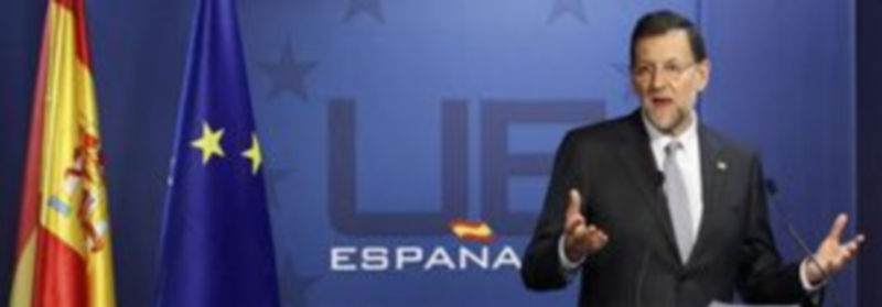 Mariano Rajoy anuncia el déficit fijado para 2012 en la rueda de prensa posterior al Consejo de Ministros./ EUROPA PRESS