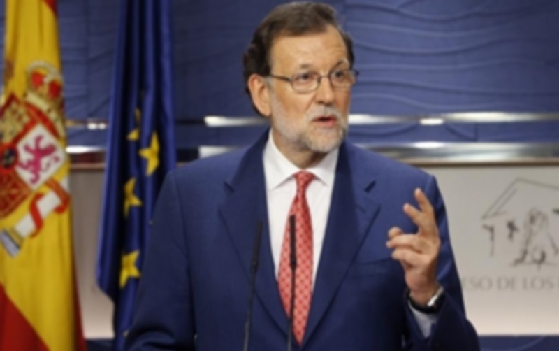 Rajoy asegura que la negativa del PSOE llevará a terceras elecciones 1 El presidente del Gobierno en funciones