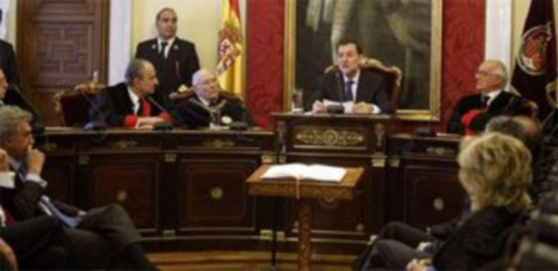 Mariano Rajoy reunido./EUROPA PRESS