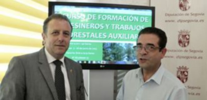 Presentación de las dos iniciativas en la Diputación. / JUAN MARTÍN