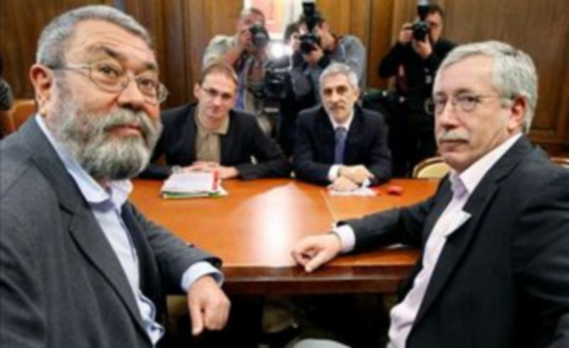 Los secretarios generales de CCOO