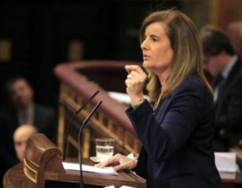 La ministra de Empleo