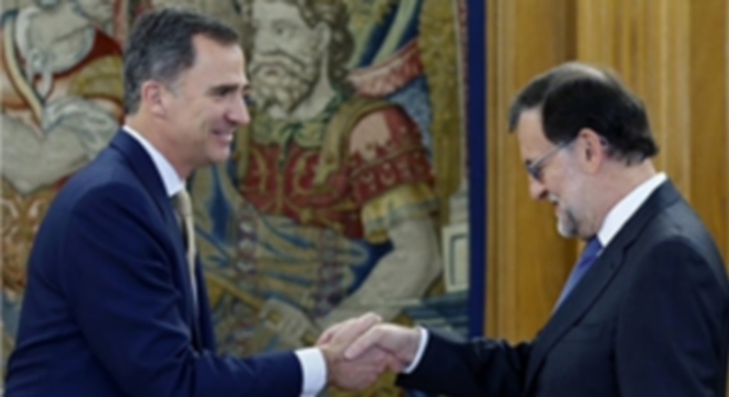 El Rey Felipe VI y Mariano Rajoy se reunirán el jueves 28. / europa press