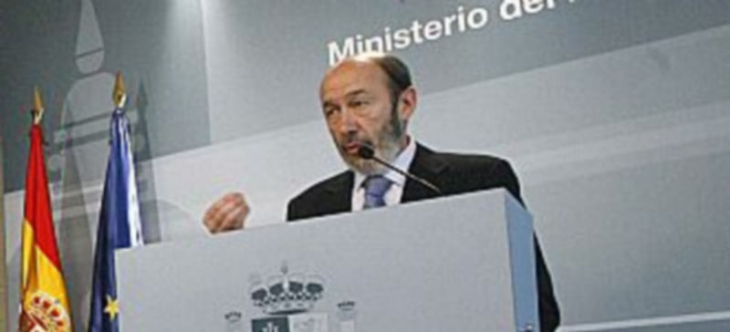 El ministro de Interior