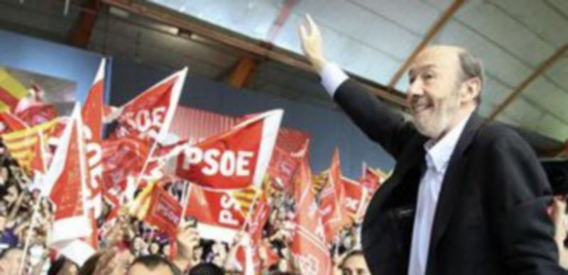 El candidato del PSOE al Gobierno de España