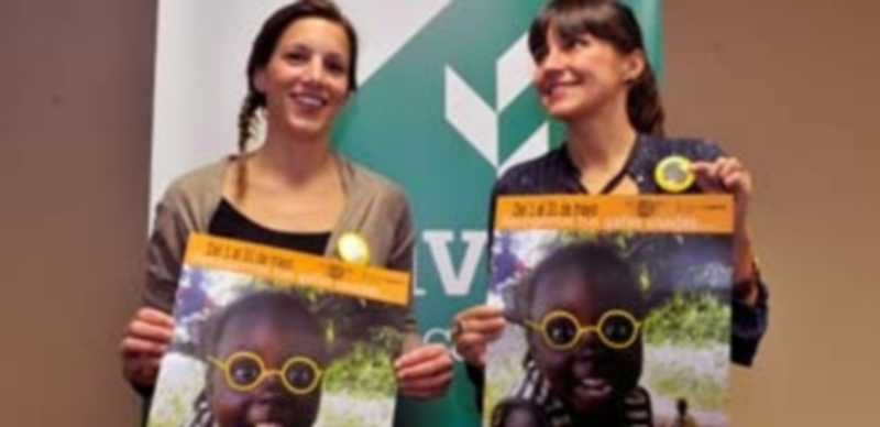 Elena De Sousa y Beatriz Serrano han presentado el proyecto solidario./KAMARERO