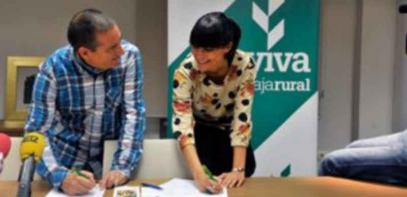 Un momento de la presentación en la sede de Caja Rural./ KAMARERO