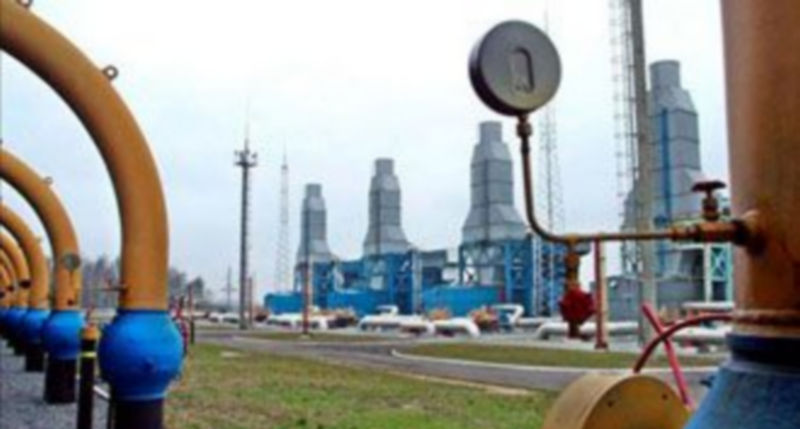 Foto de archivo tomada el 23 de enero de 2004 de una estación compresora del gaseoducto Jamal-Europa en Nesvisg