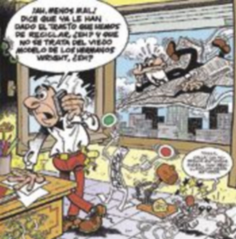 Portada de la primera aventura en formato digital de Mortadelo y Filemón.