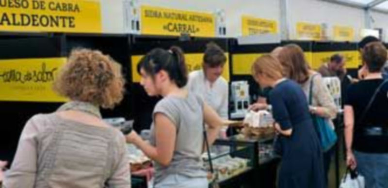 La carpa de 'Tierra de Sabor' está en la avenida Fernández Ladreda.