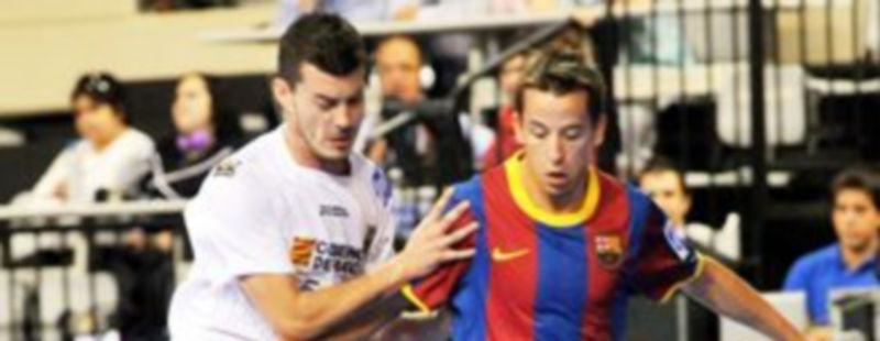 Jugada de un encuentro anterior del FC Barcelona. / LNFS