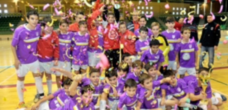 Los jugadores alevines e infantiles del Ciudad de Guadalajara