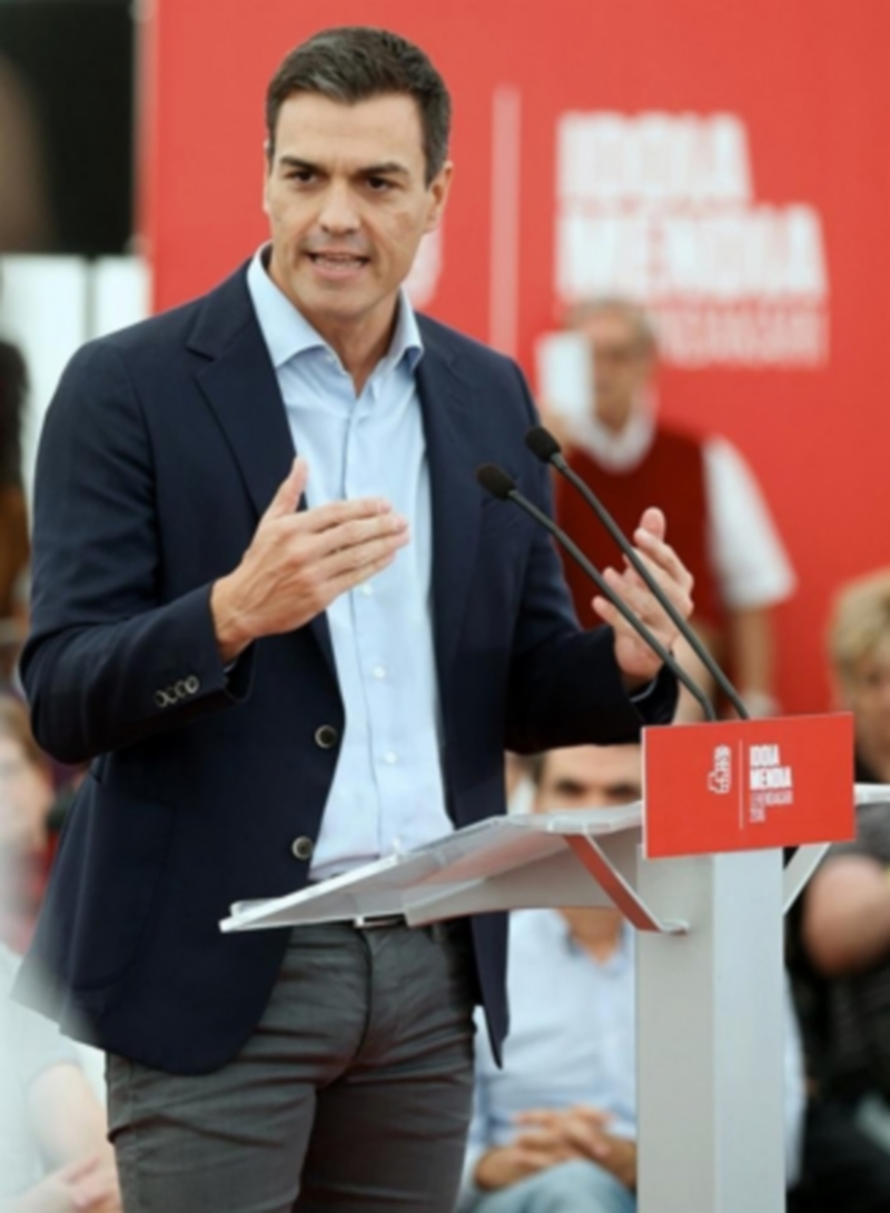 El secretario general del PSOE
