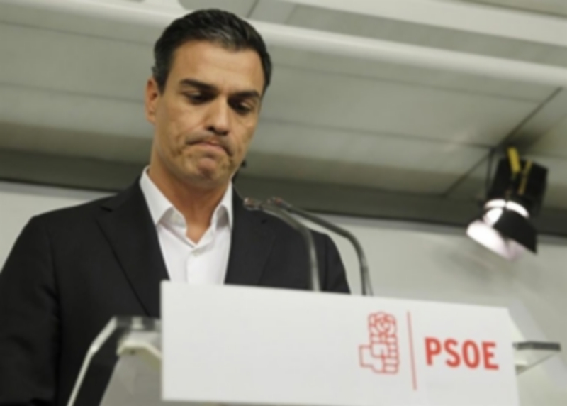 Sánchez sugiere que dimitirá si el Comité Federal decide la abstención 1 El secretario general del PSOE en funciones