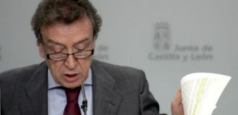 El consejero de la Presidencia y portavoz