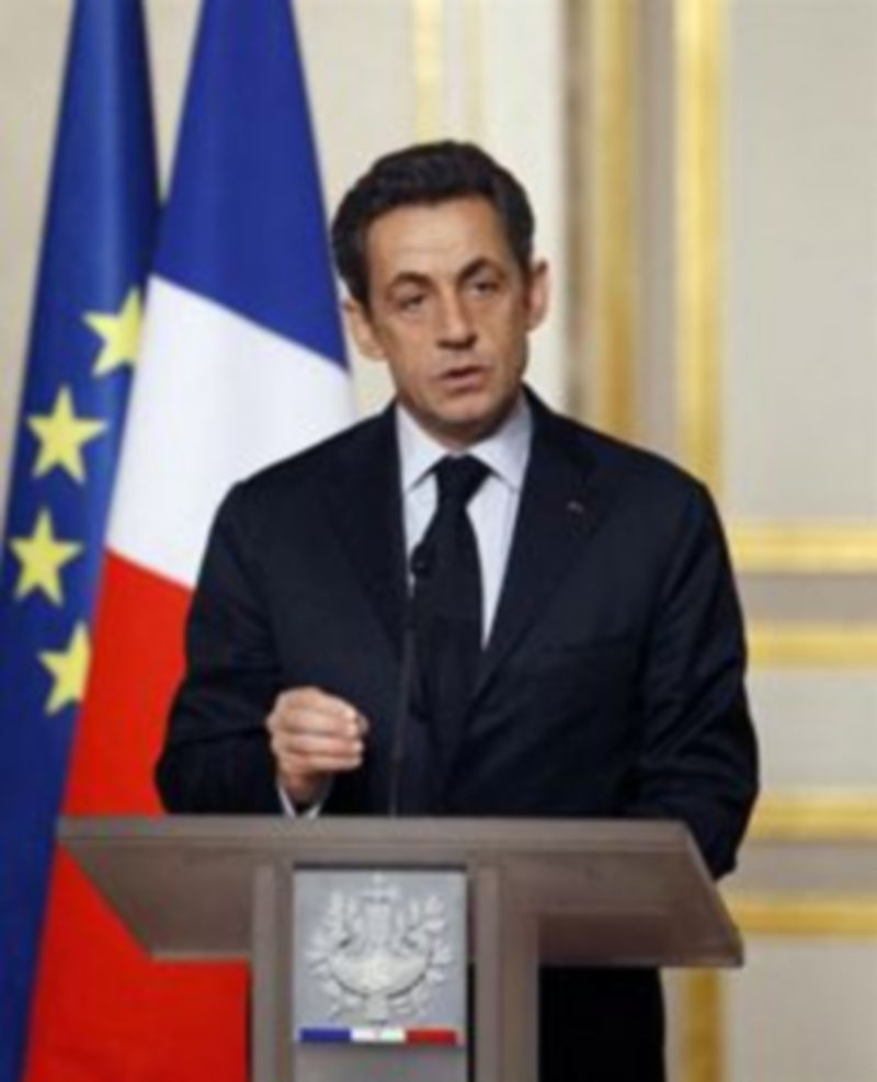 El presidente francés