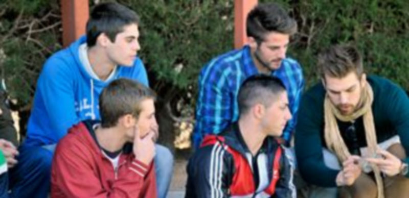 Jugadores del CD La Granja