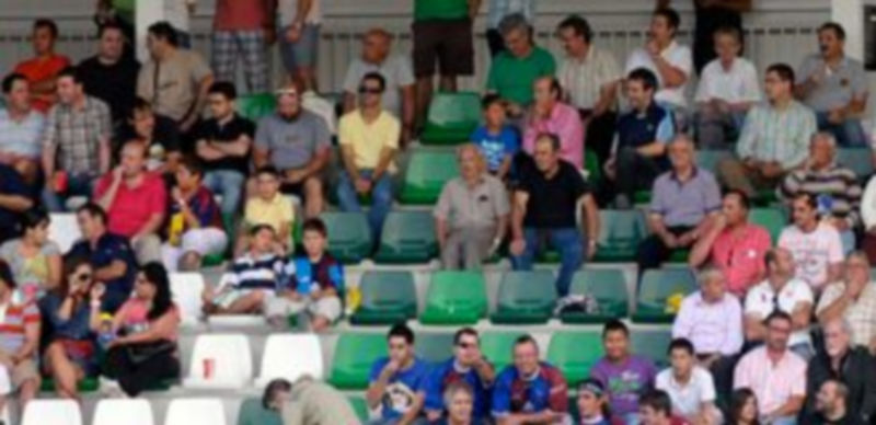 Los aficionados podrán animar a su equipo como ya hicieron el domingo. / A. B.