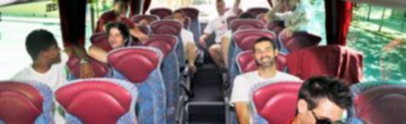 Varios jugadores gimnásticos