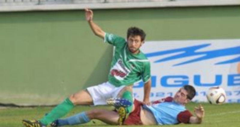 Imagen del encuentro de esta tarde. / JUAN MARTÍN