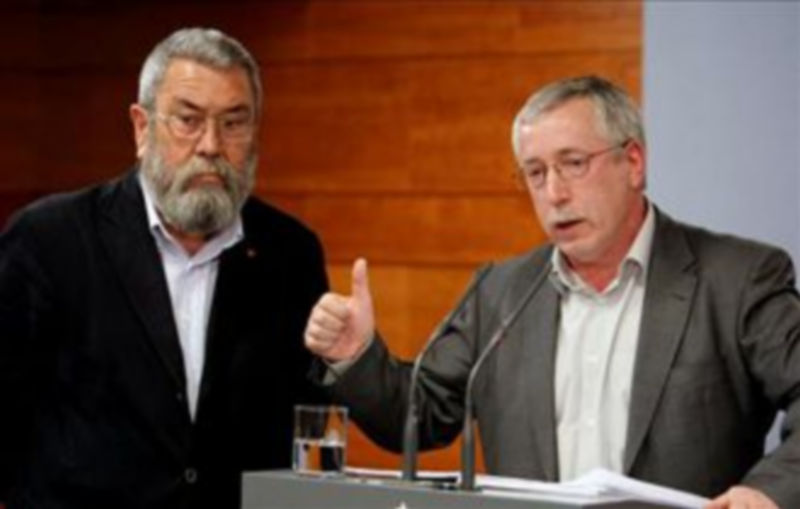 Los secretarios generales de UGT