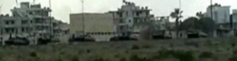 Varios tanques estacionados en la ciudad de Latakia / EFE