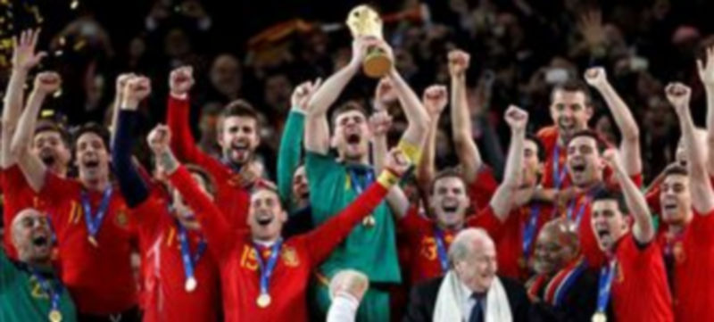 La selección española de fútbol