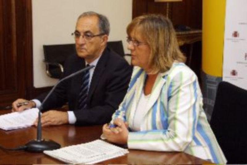 María Teresa Rodrigo y Javier Reguera