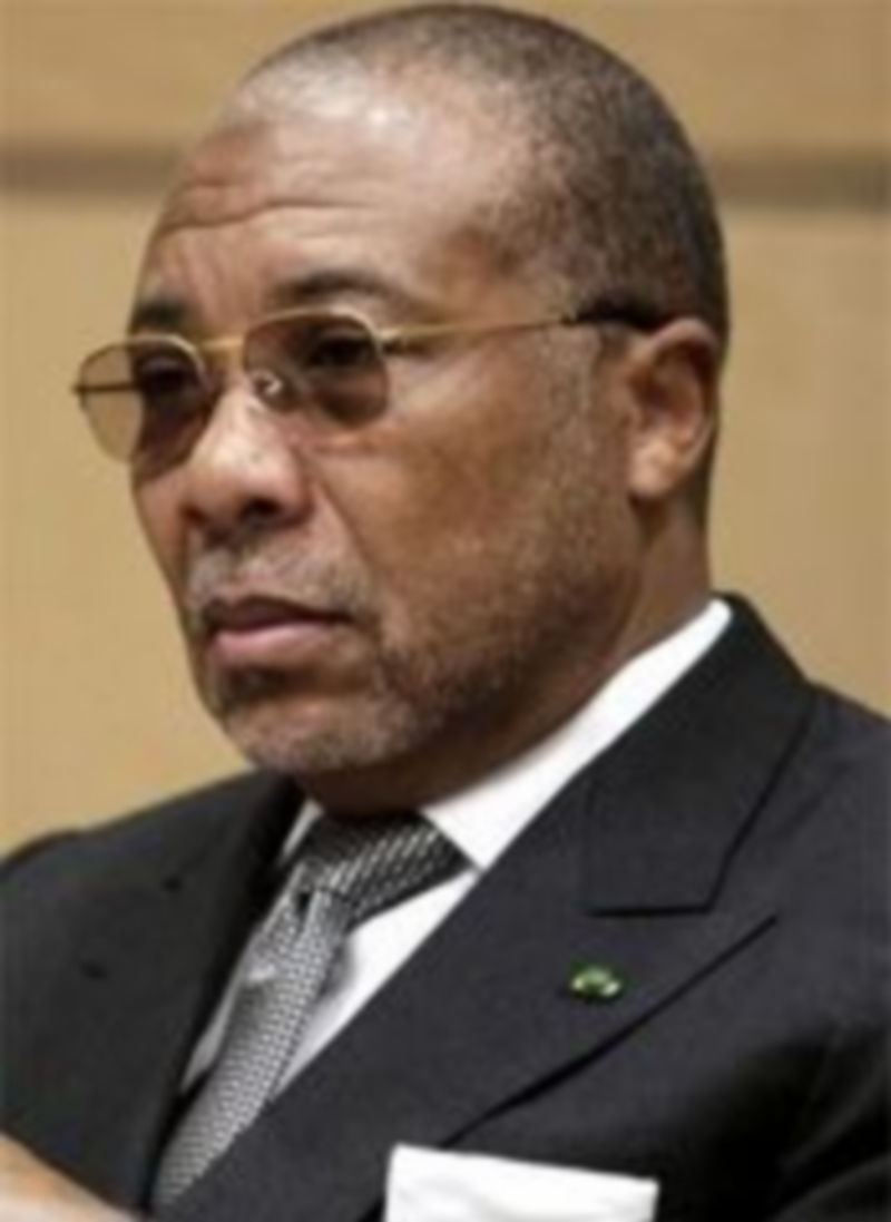 El acusado Charles Taylor./EUROPA PRESS