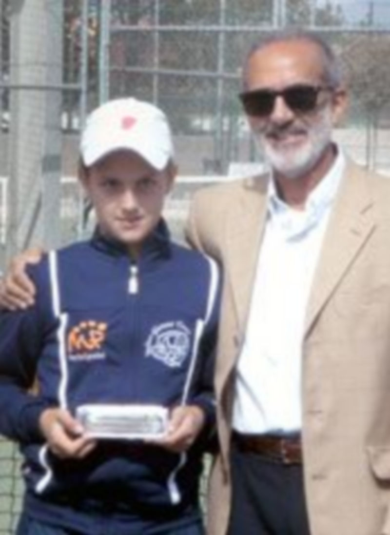 La tenista segoviana Muriel Frades