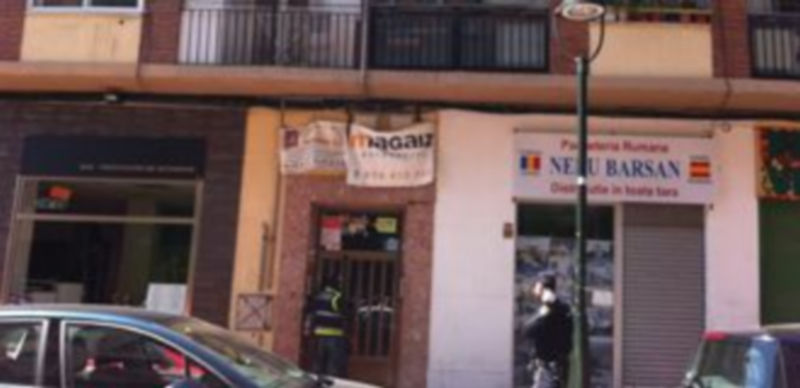 Edificio donde ha aparecido el supuesto islamista en Zaragoza.