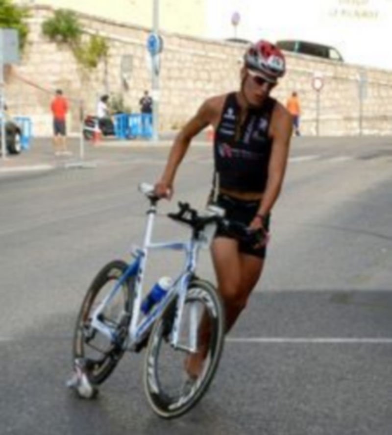 El triatleta segoviano