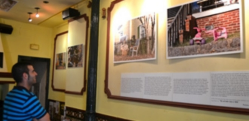 ‘This is America’ by Pototo 1 Varias de las fotografías del viaje por Estados Unidos de Pototo Díez que pueden verse hasta el día 31 en el bar Santana. / Borja Martín