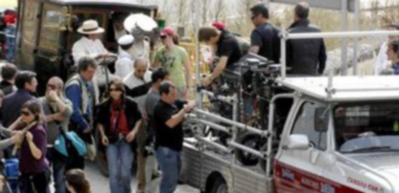 Imagen de archivo del rodaje de la película ‘There be Dragons’