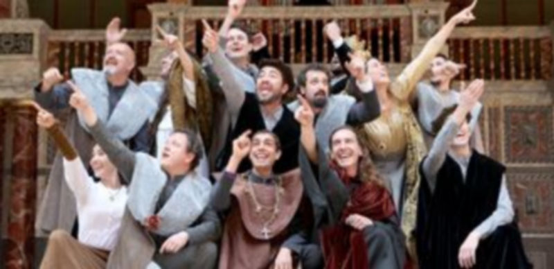 Imagen de la representación de Enrique VIII