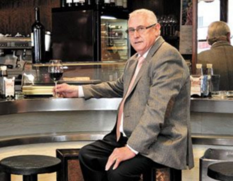 Silvano Hernando esta semana en la barra del restaurante Maracaibo Casa Silvano