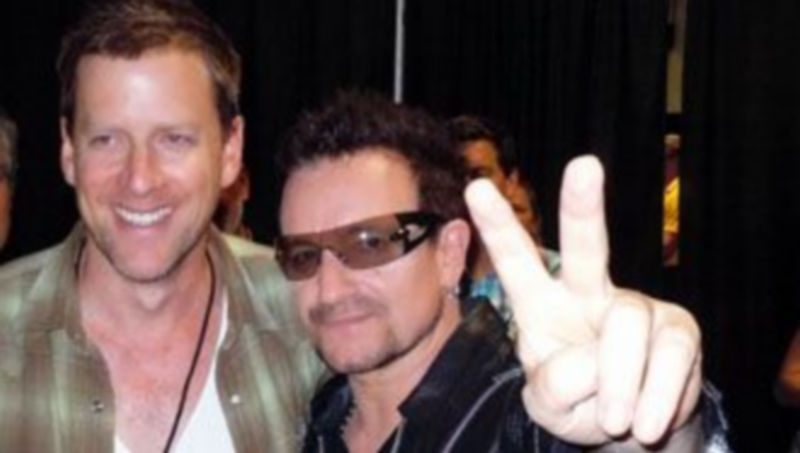 Declan Joyce tuvo que marcharse de Segovia tras la invitación de Bono de U2 para asistir a su fin de gira en Pittsburgh (Pennsylvania). / El Adelantado