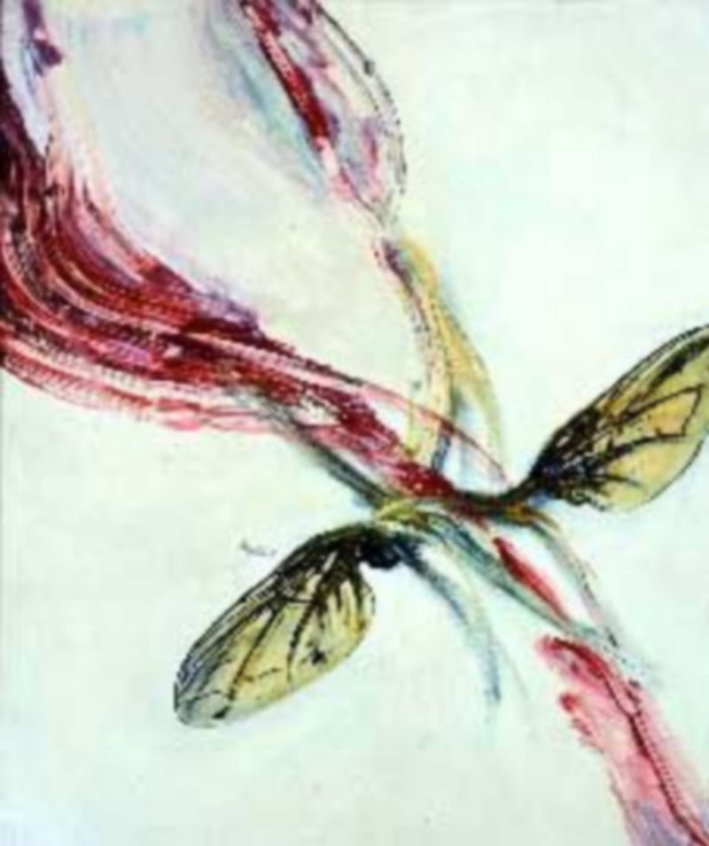 Uno de los trabajos del segoviano Luis Moro que pueden verse y adquirirse en la feria. / El Adelantado