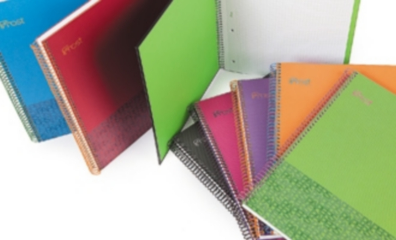 Los cuadernos de la marca ‘Frost’ tienen este año el valor añadido de contribuir a la conservación de los pinares caucenses./El Adelantado