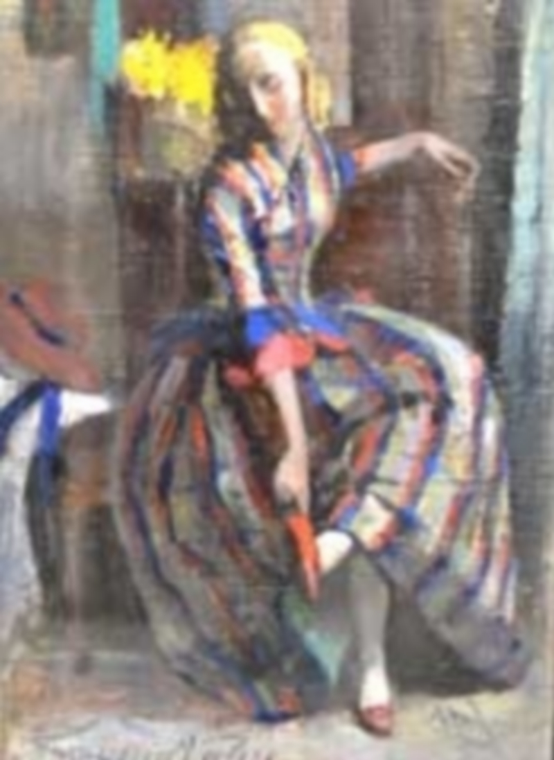 ‘Retrato de Señora’ es la pieza desconocida correspondiente a los meses de septiembre y octubre del Museo de Segovia. / E. A.